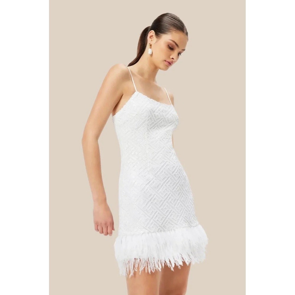 NWT Elliatt Petrea Dress Size Small Ivory White Bridal Cocktail